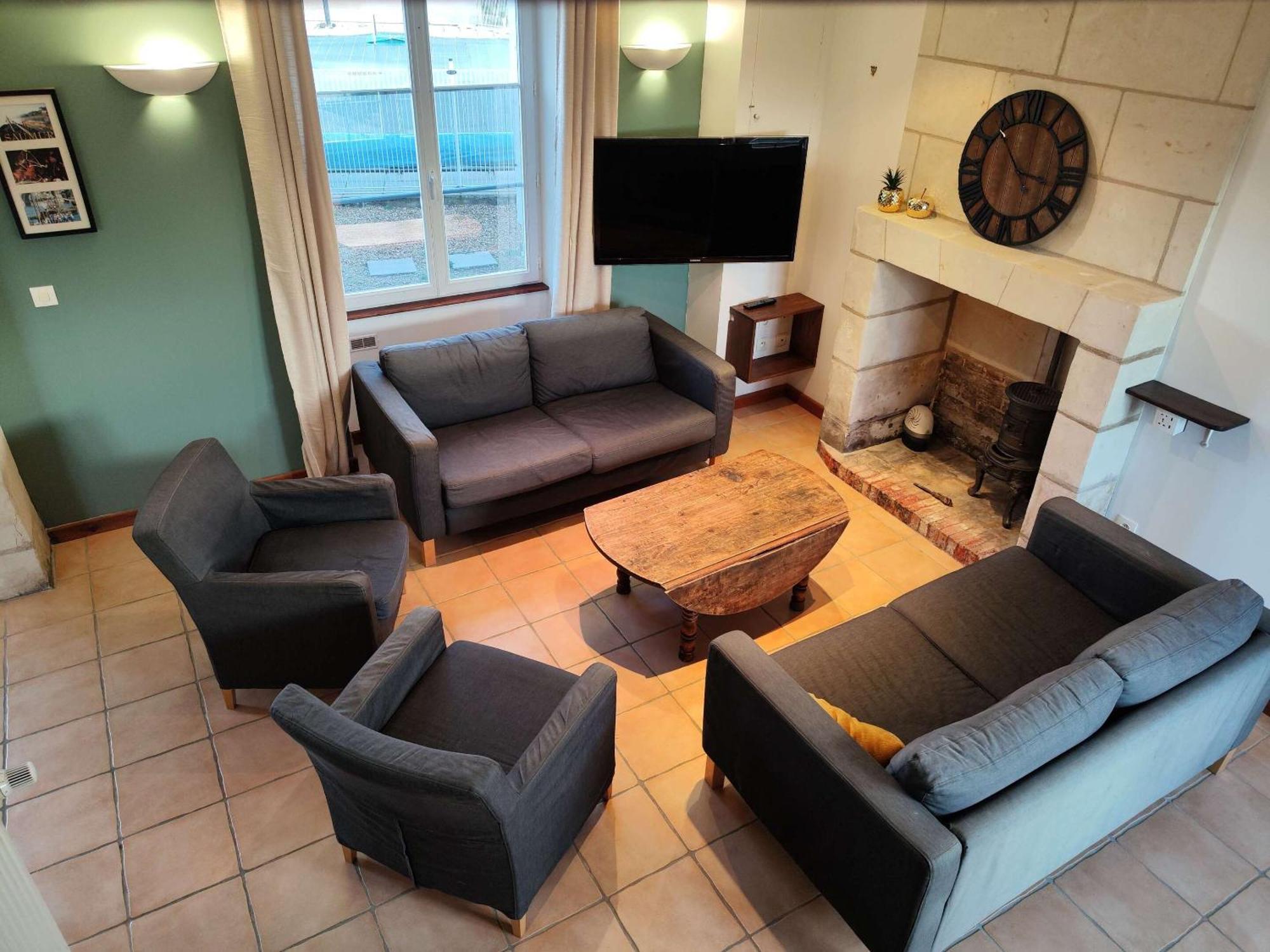Gites Les Volets Rouges D'Allonnes Allonnes  Room photo